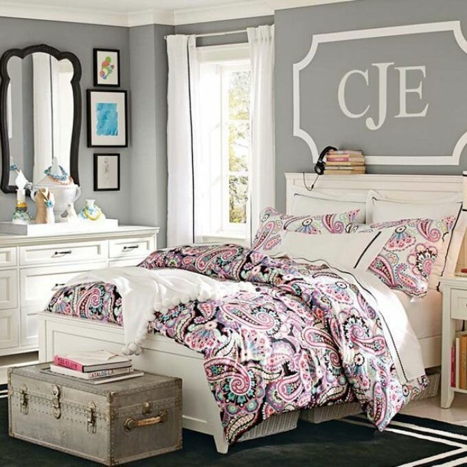 Teenage Girl Bedroom Ideas Neutral Colors Pbteen For