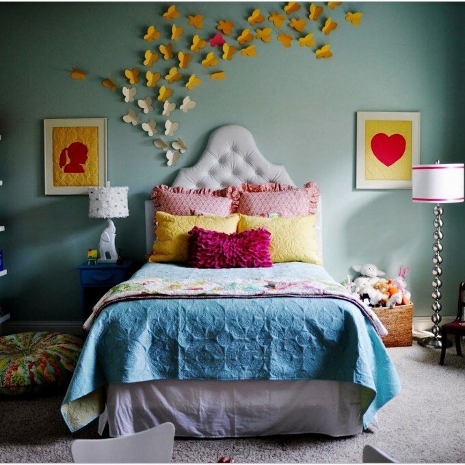Bedroom : Teal Girls Bedroom Room Decor For Teenage Girl
