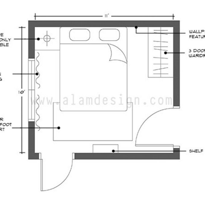 Small Bedroom Plans Home Design