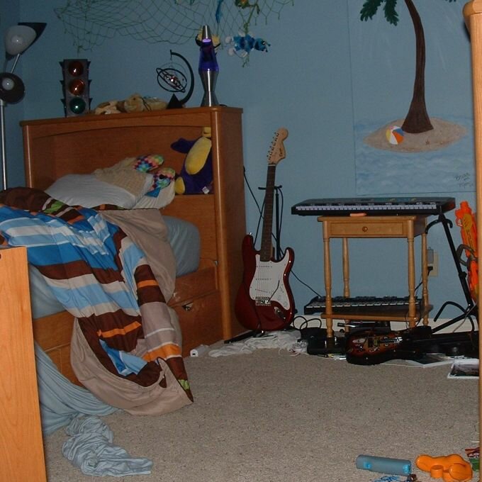 This Is Cinderello's Bedroom Messy, Small, Smelly, And